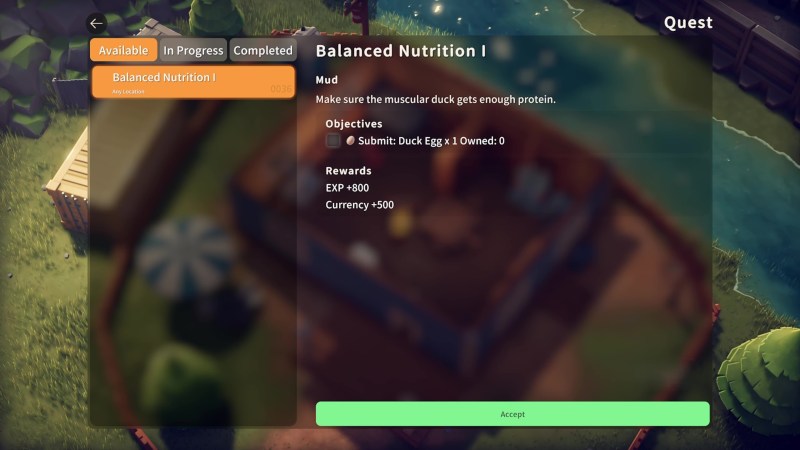 アヒルの卵クエスト