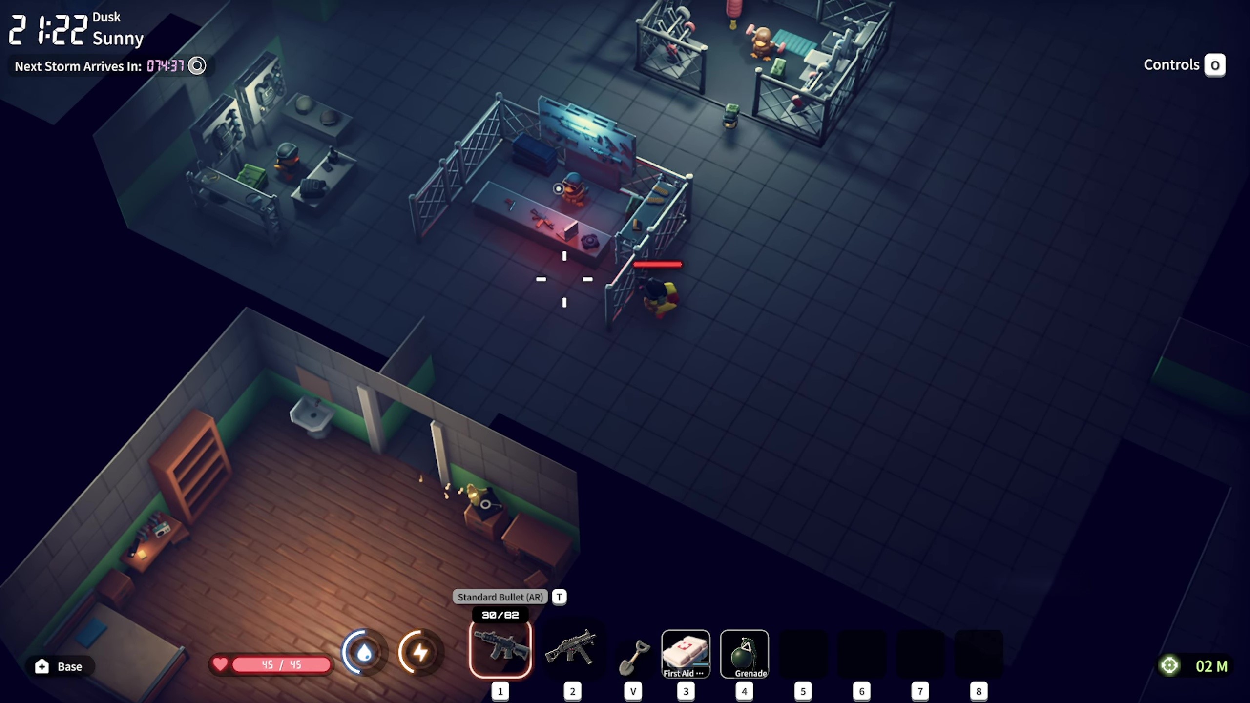 放棄されたキャンプ