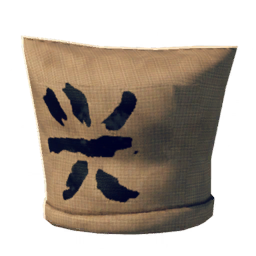 Burlap Hood