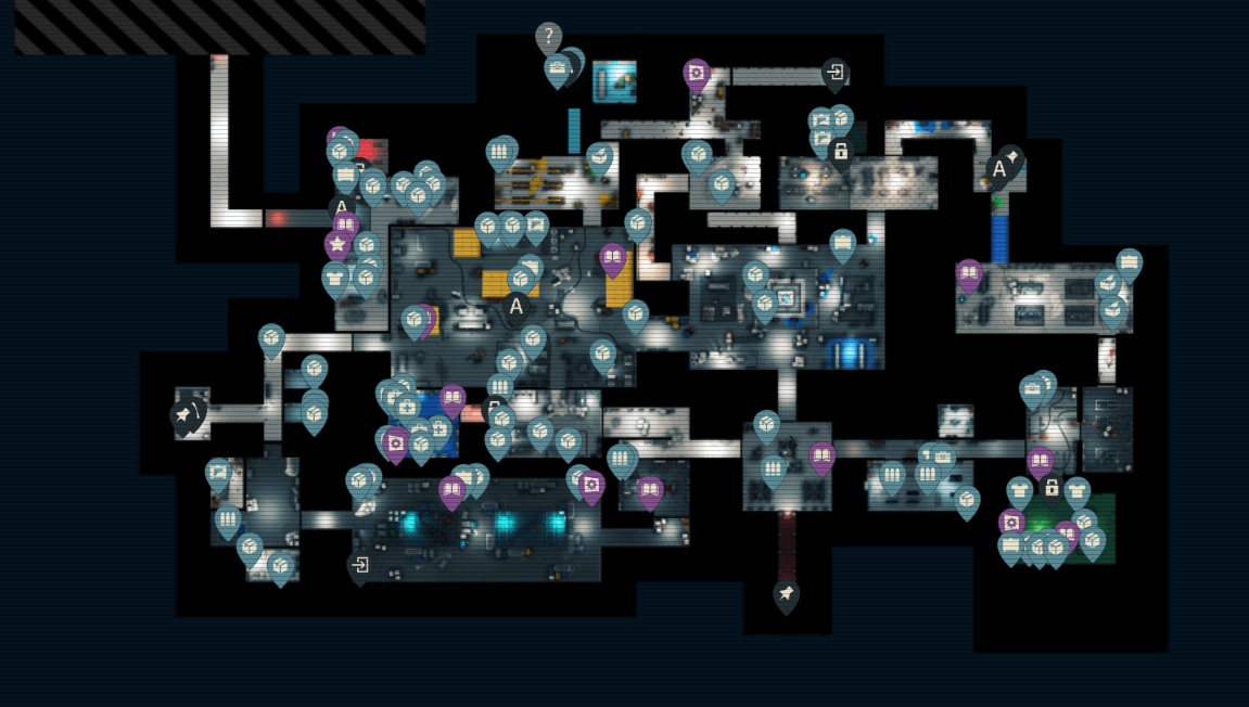 j-labマップ：すべての場所、リソース、戦略